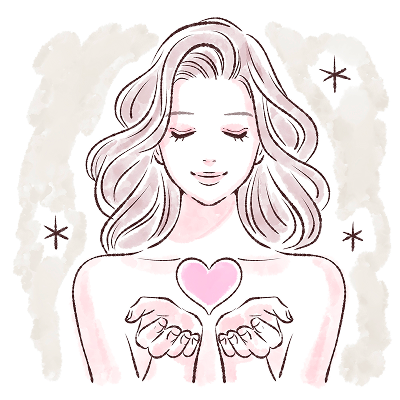 女性のイラスト